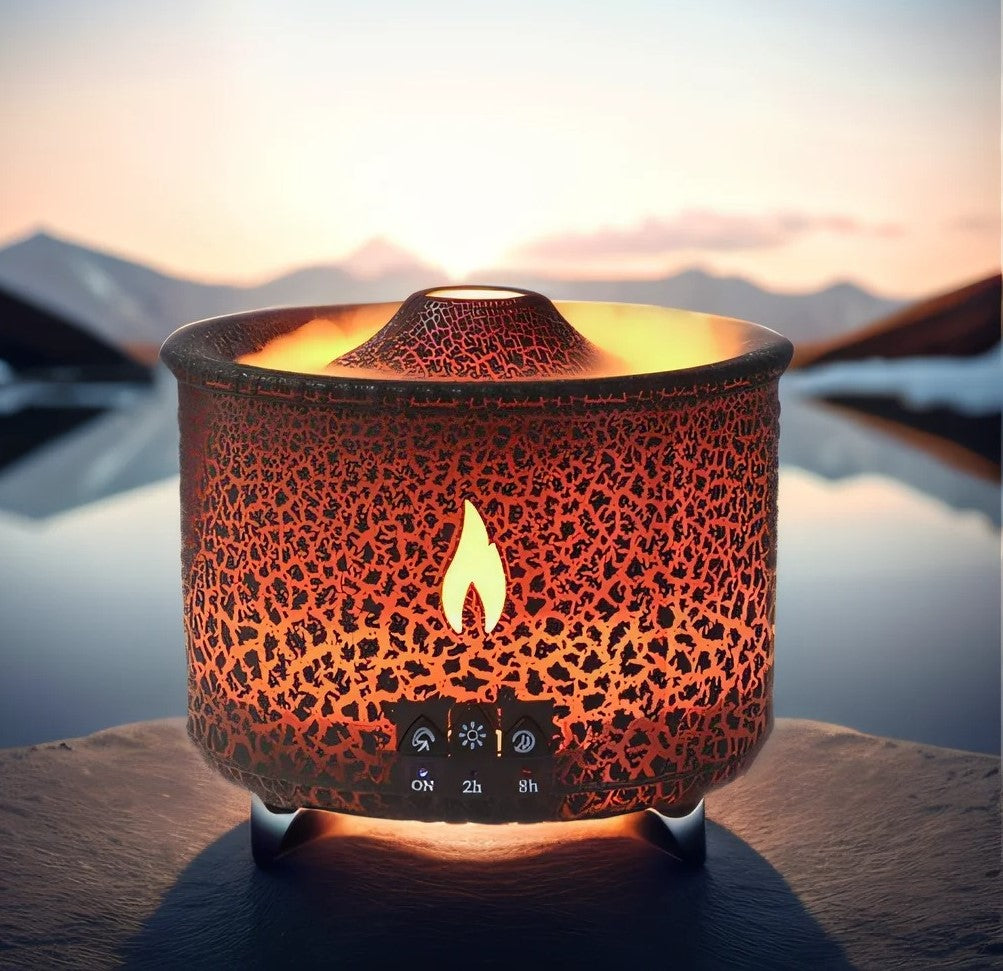 Volcano Fire Flame Air Humidifier